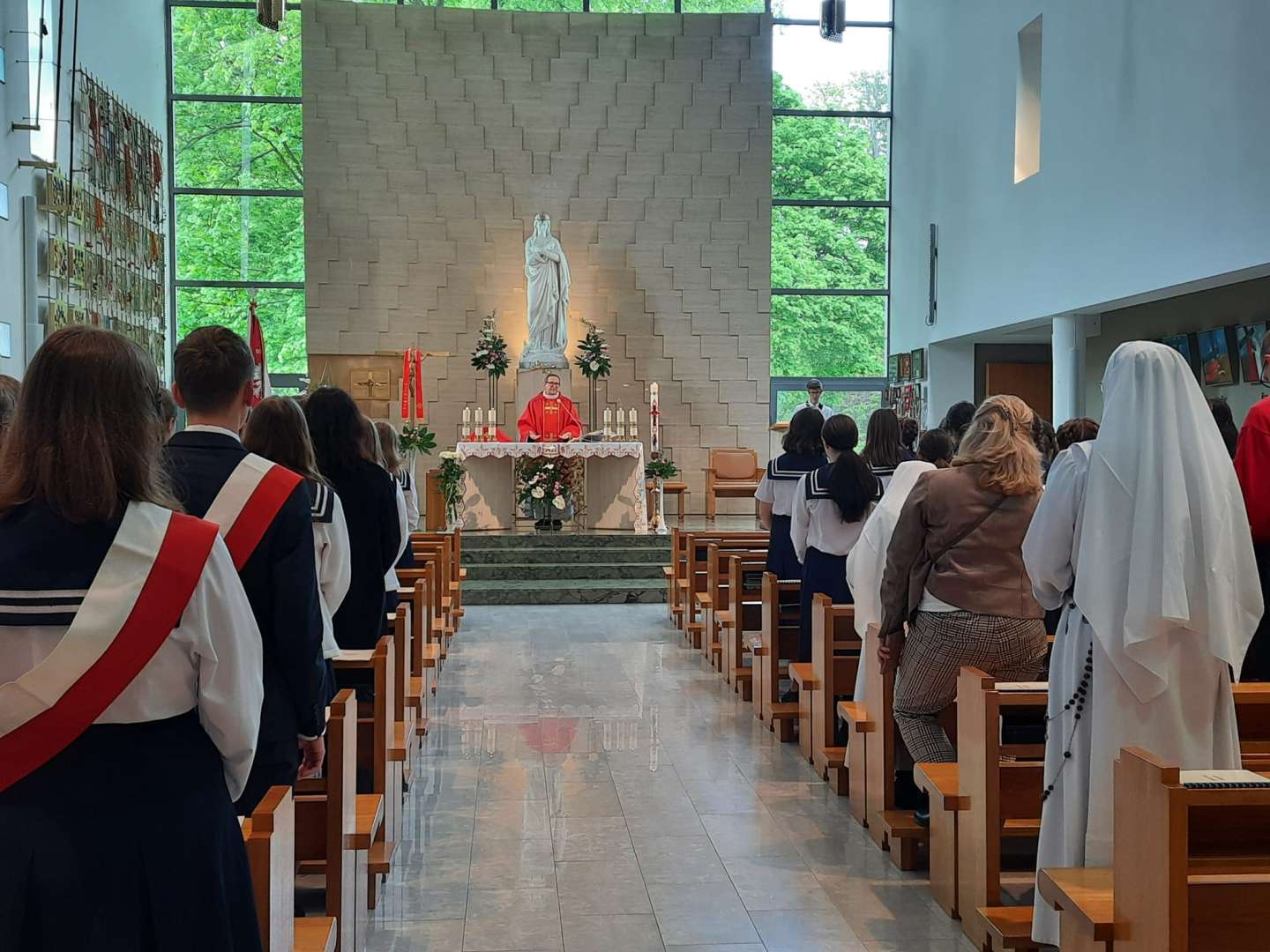 Pożegnanie naszych maturzystek