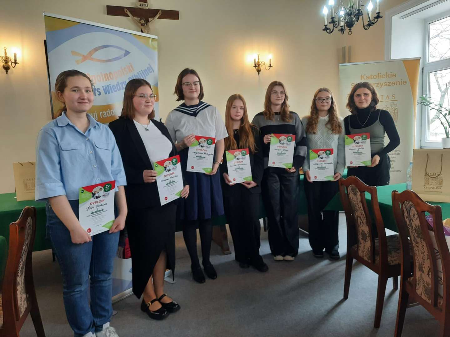 I miejsce - Ogólnopolski Konkurs Wiedzy Biblijnej