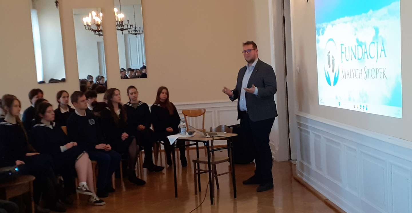 Spotkanie z p. Wiktorem Bronowskim