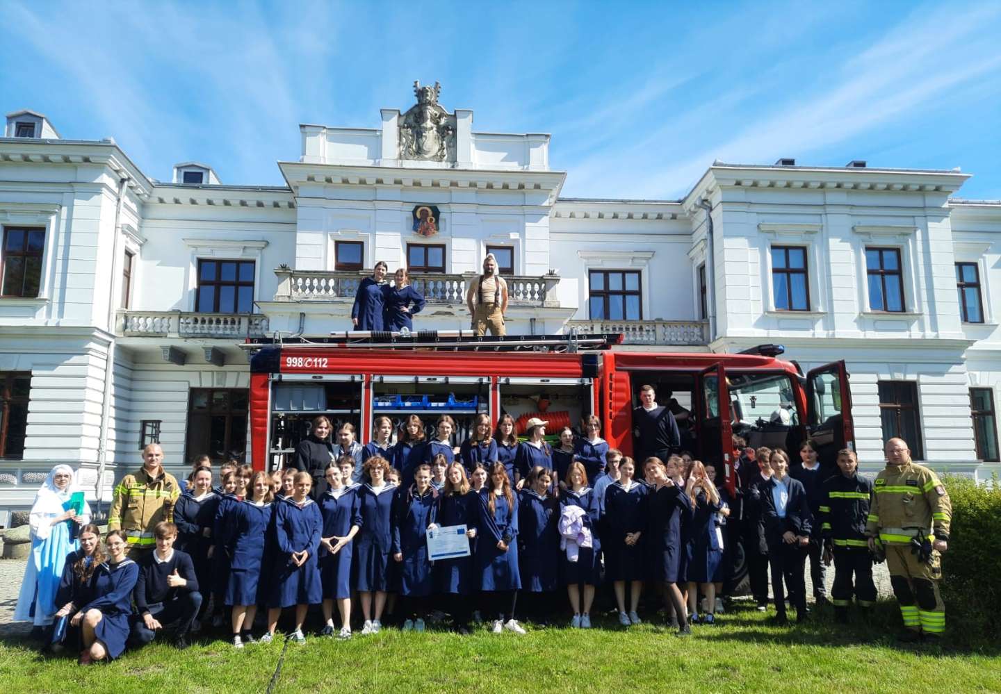 Strażacy z Ochotniczej Straży Pożarnej w Szymanowie