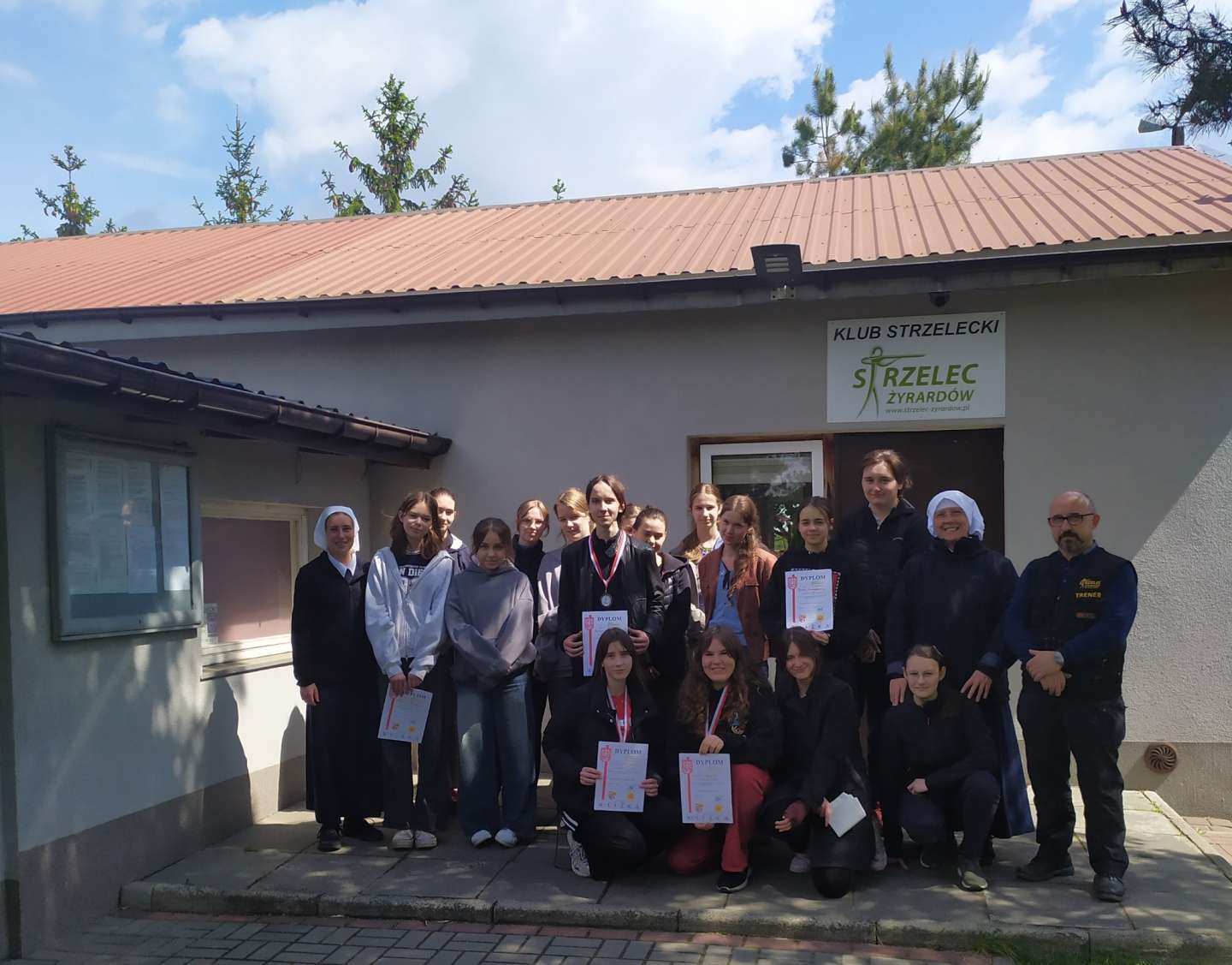 Zajęcia na strzelnicy